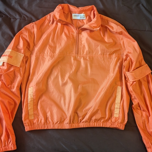 Frankie Orange Crop Windbreaker - Picture 1 of 8